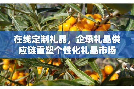 在线定制礼品，企承礼品供应链重塑个性化礼品市场